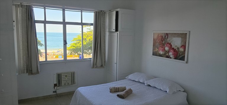 Excelente vista para a praia de Copacabana.