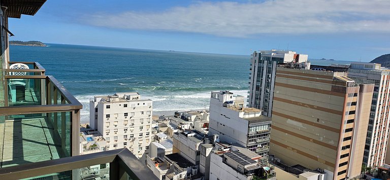 Vista Incrível e Lazer no Coração de Ipanema