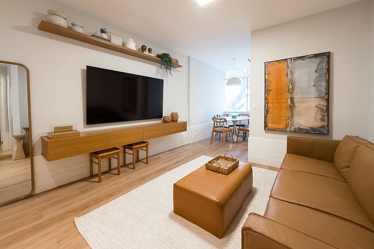 ​No Melhor do Leblon: Conforto a 500m da Praia